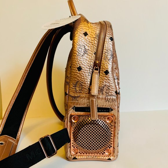 MCM x WIZPAK STUDDED VISETOS BACKPACK LIMITED EDITION WITH DUST BAG main image 11
